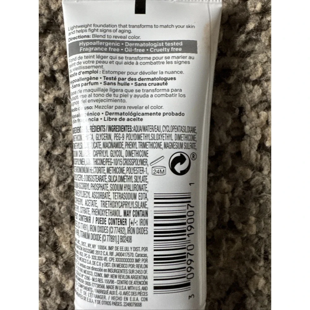 3 Almay Ageless Smart Shade Foundation New 1 fl oz Each 700 - Spice